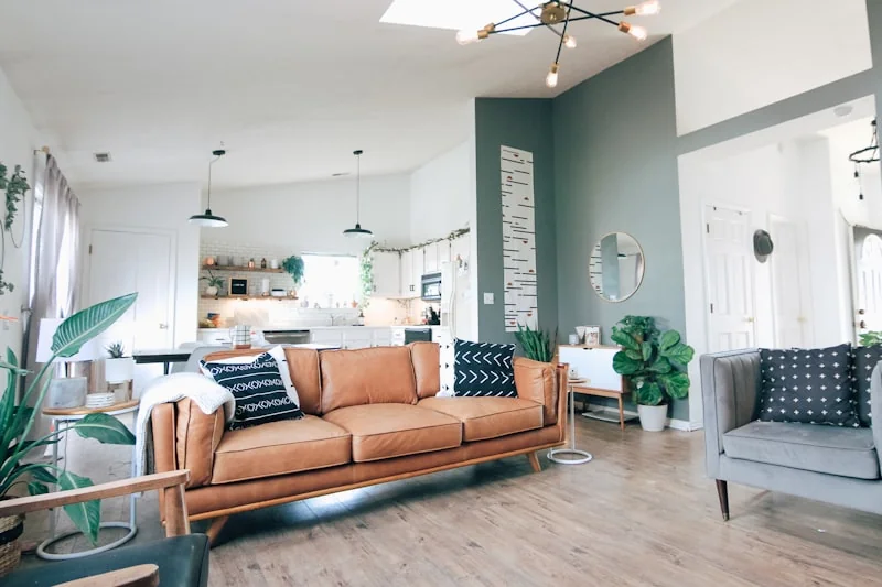 Loft Polanka — beton architektoniczny w wnętrzu loftowym